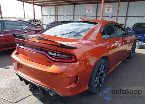 2021 Dodge Charger R/T Rwd из США, поврежденный, VIN 2C3CDXCT7MH670893